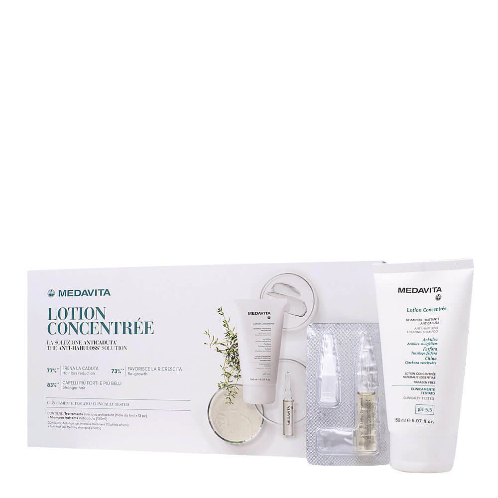 Lotion Concentrée anticaduta / Набір шампунь та ампули