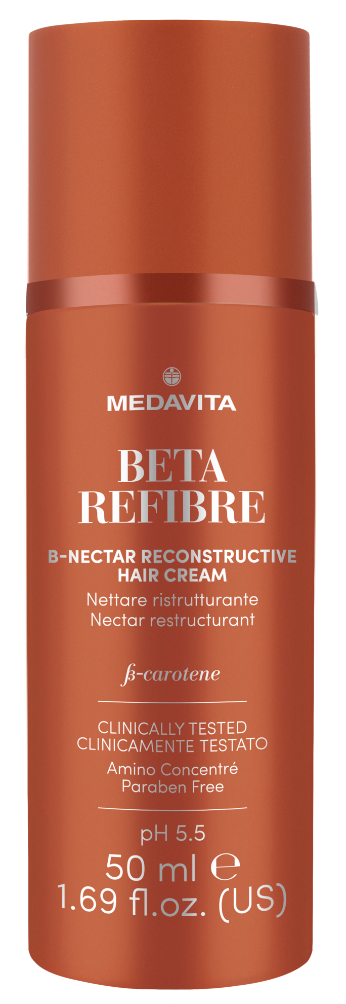 Відновлювальний нектар для пошкодженого волосся / Medavita Beta Refibre Nectar restructurant