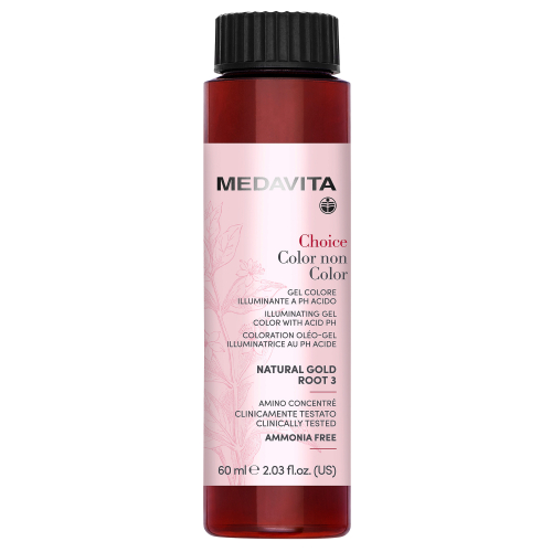 Напівперманентна кисла гель-фарба без аміаку для маскування сивини / Medavita Choice Color Non Color