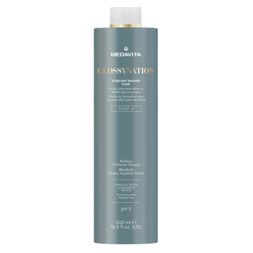Незмивний флюїд для ламінування з ефектом надзвичайного блиску STEP 4 / Medavita Glossynation Starli