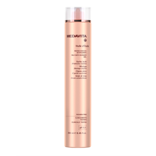 Зоряний шовковистий гель для душу і ванни з дорогоцінними оліями / Medavita Huile D'etoile Bagno-Doc
