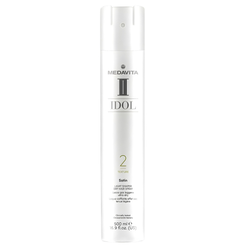 Лак для волосся легкої фіксації  з ультрасухим фінішем Satin 2 / Medavita Idol  Light Shaper Dry Hai