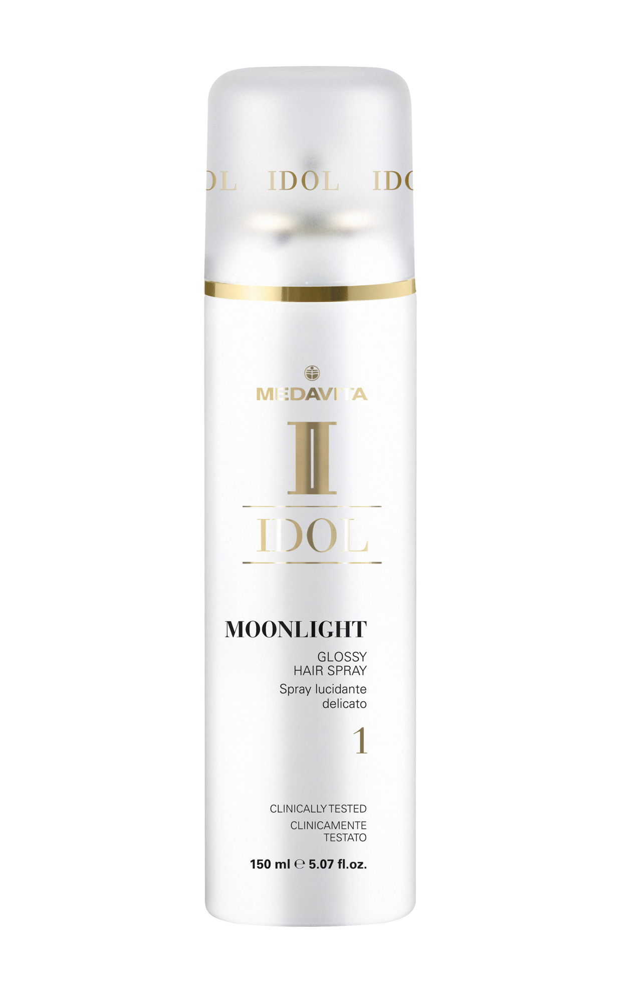 Moonlight - Glossy hair spray / Спрей м'який для надання блиску