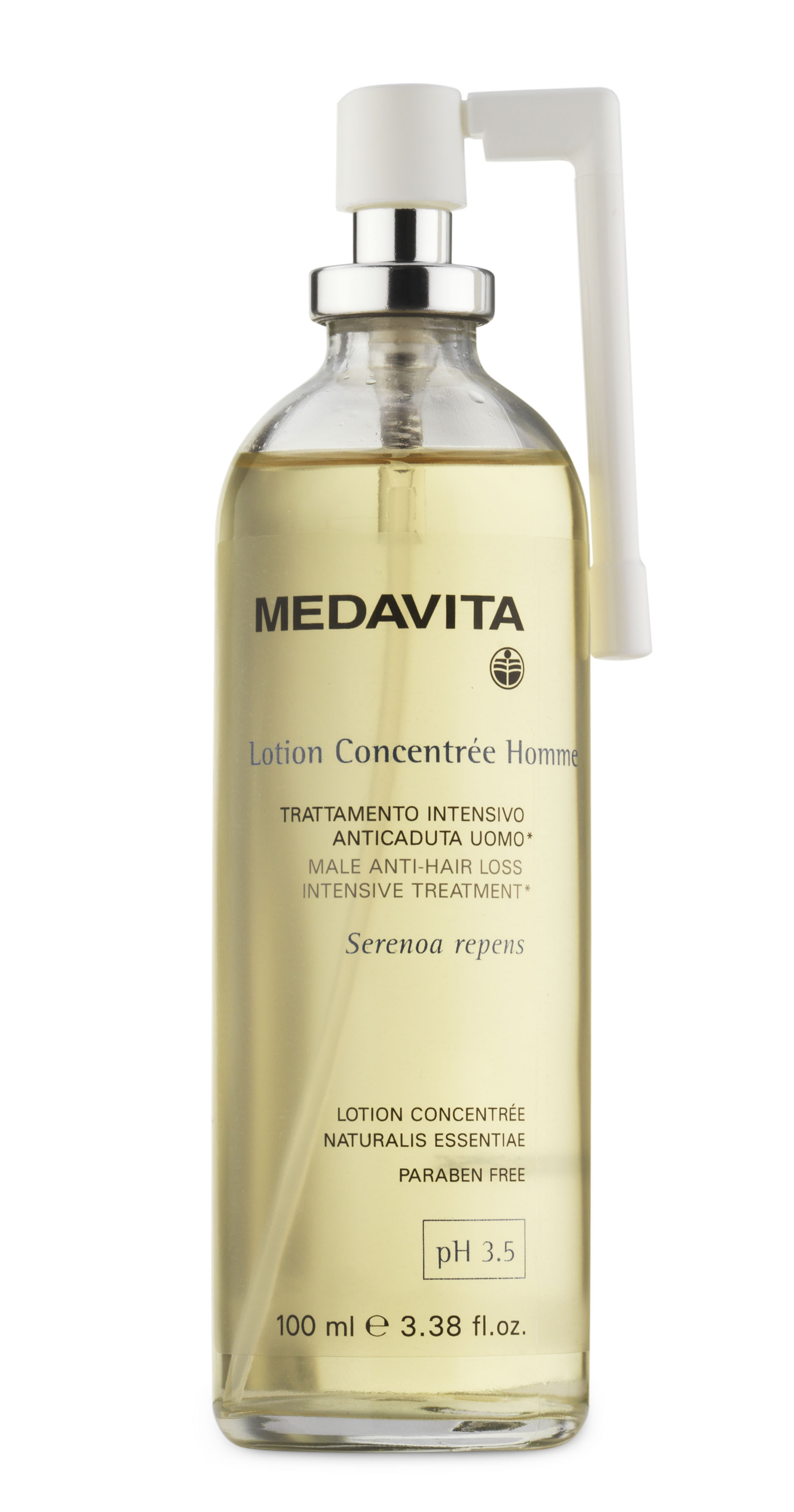 Інтенсивний лосьйон проти випадіння волосся для чоловіків / Medavita Lotion Concentrée Homme