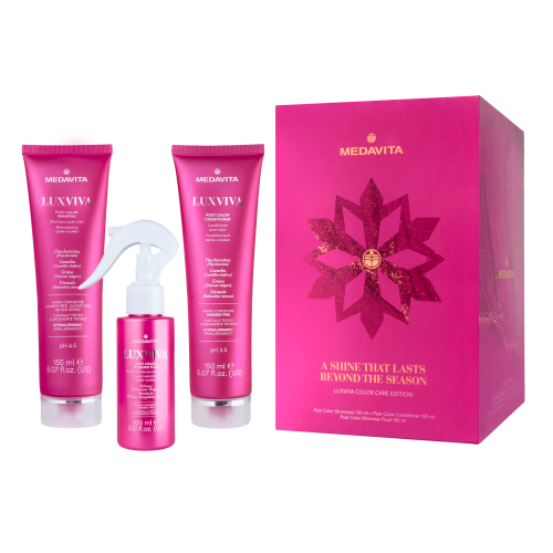 Набір новорічний для збереження яскравості кольору волосся/ Medavita L..