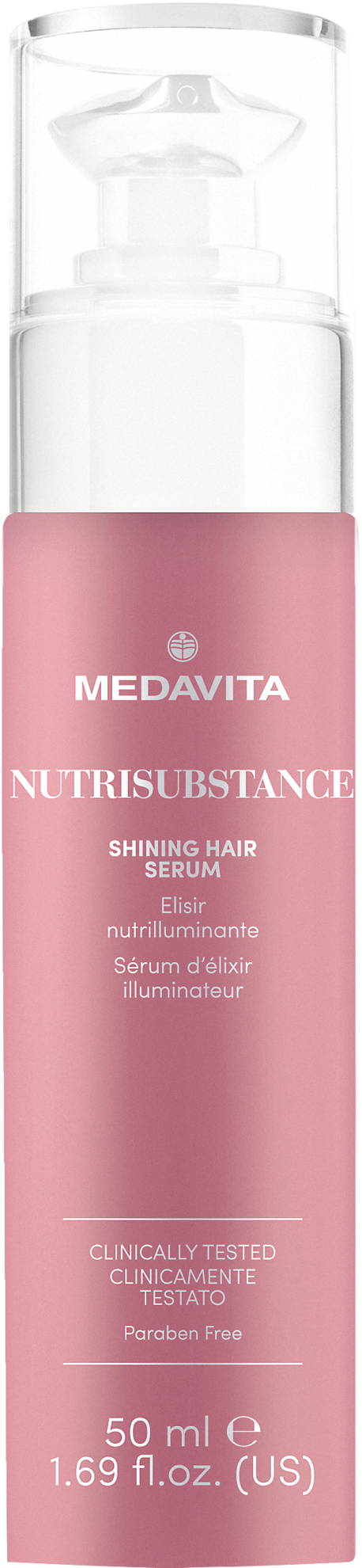 Живильний еліксир чудо-блиск для сухого волосся / Medavita Nutrisubstance Shining Hair Serum 