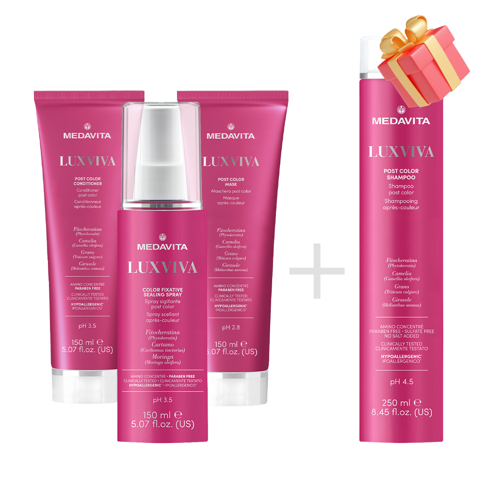 Набір для збереження кольору фарбованого волосся Luxviva Medavita