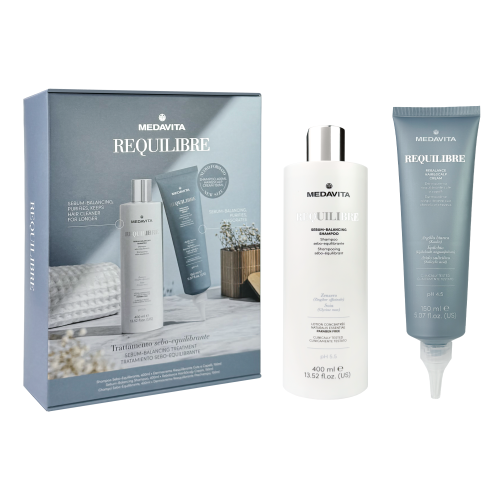 Набір для очищення жирної шкіри голови / REQUILIBRE MEDAVITA
